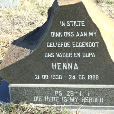 VENTER Henna 1930-1998 &amp; Marie 1933-