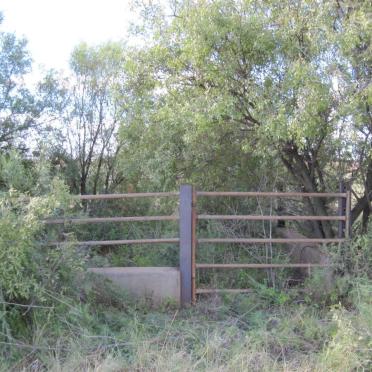 3. Entrance to the cemetery