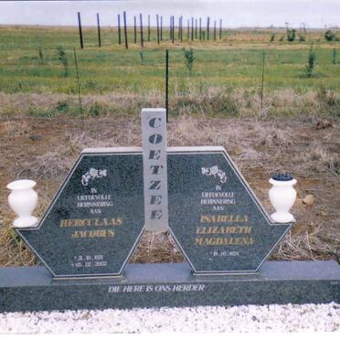 COETZEE Herculaas Jacobus 1921-2002 &amp; Isabella Elizabeth Magdalena ?