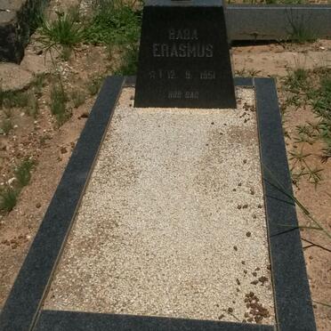 ERASMUS Baba 1951-1951