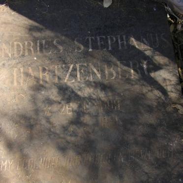 HARTZENBERG Andries Stephanus 1909-1991