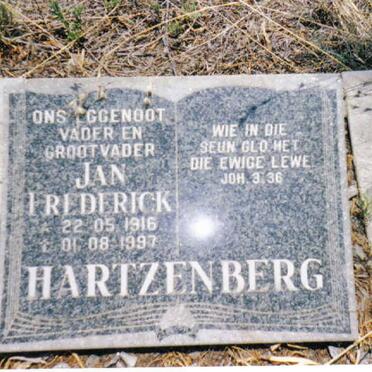 HARTZENBERG Jan Frederick 1916-1997