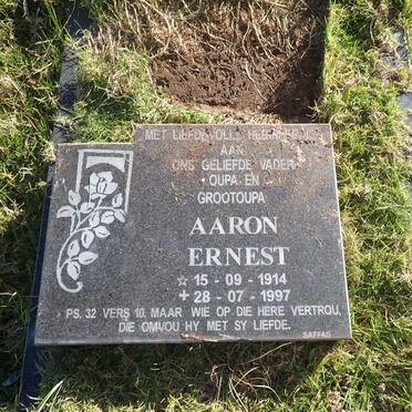 ? Aaron Ernest 1914-1997