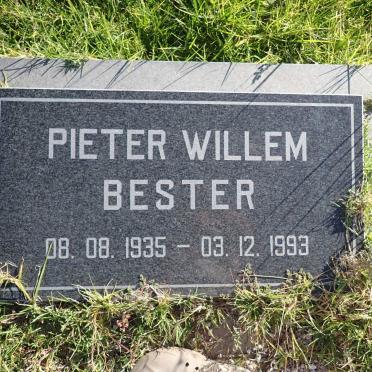 BESTER Pieter Willem 1935-1993
