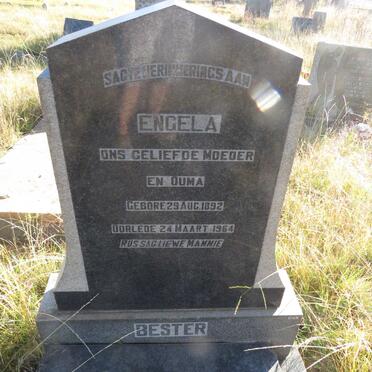 BESTER Engela 1892-1964