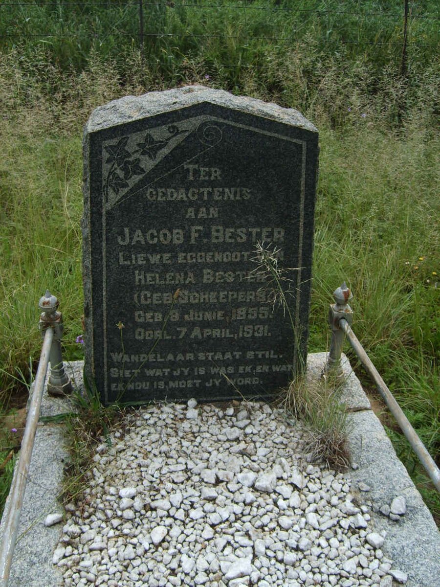 BESTER Jacob F. 1855-1931