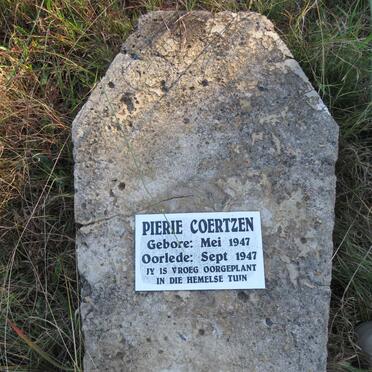 COERTZEN Pierie 1947-1947