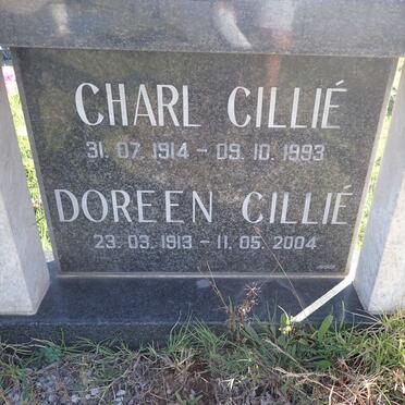 CILLIE Charl 1914-1993 & Doreen 1913-2004