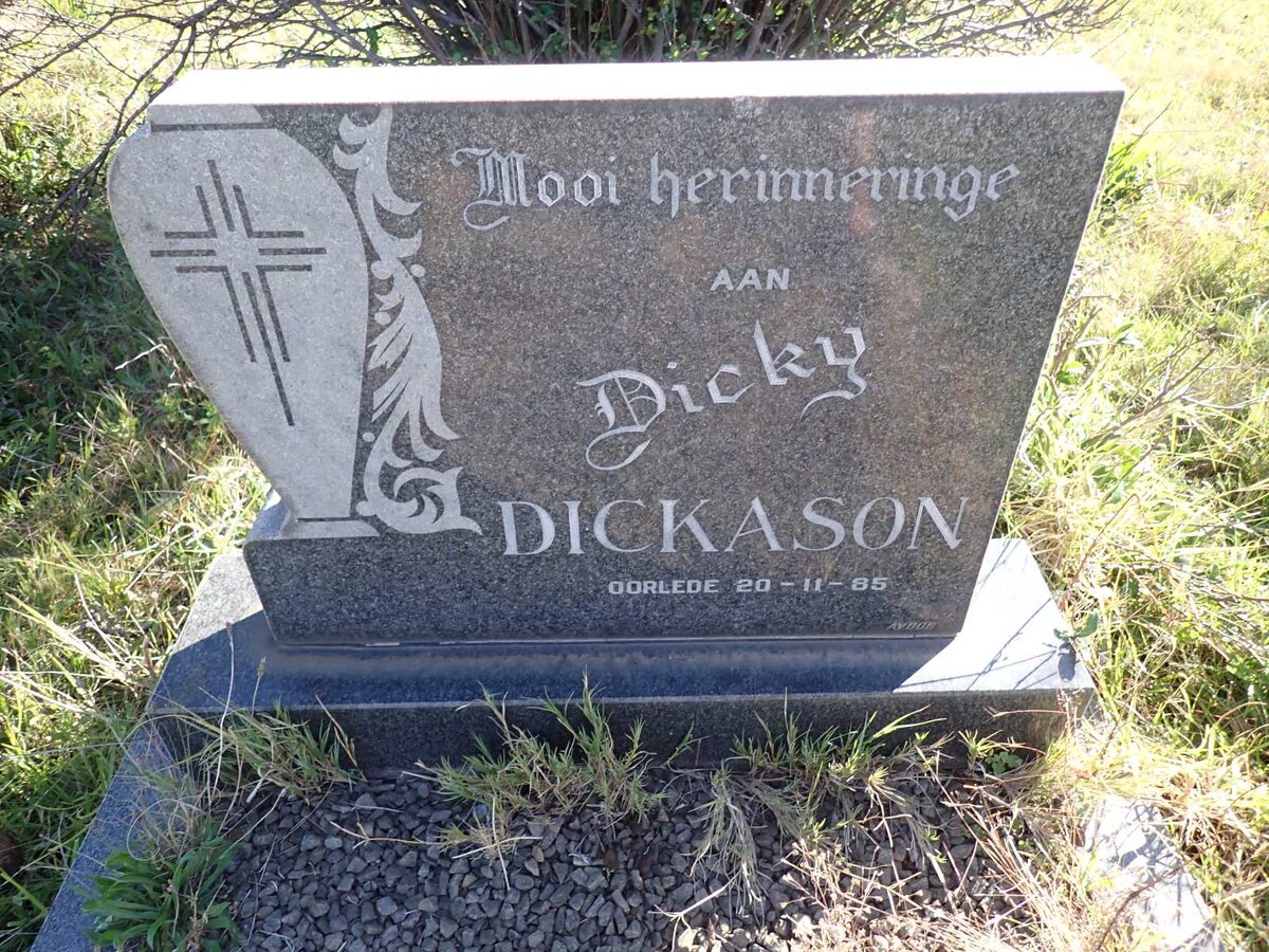 DICKASON Dickey -1985