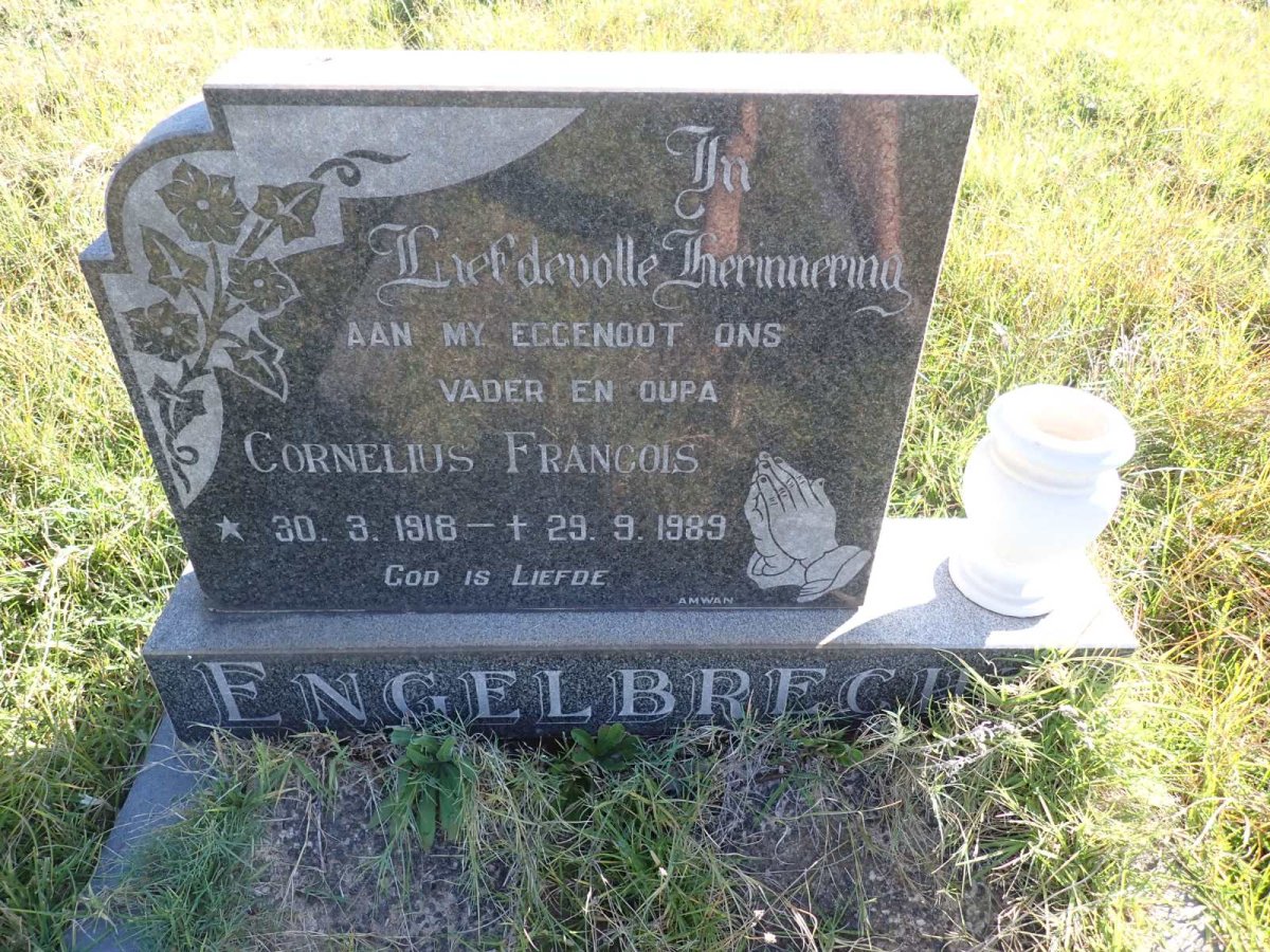 ENGELBRECHT Cornelius Francois 1918-1989