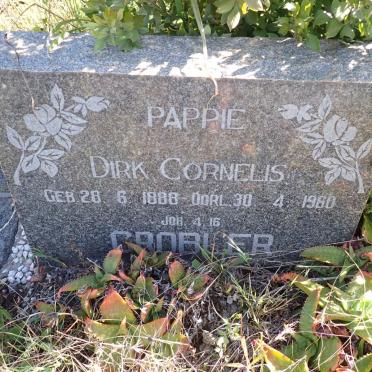 GROBLER Dirk Cornelis 1888-1960