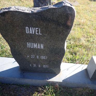 HUMAN Davel 1907-1971