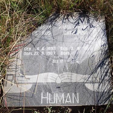 HUMAN Hendrik Petrus 1893-1967 &amp; Maria Johanna Catharina 1899-
