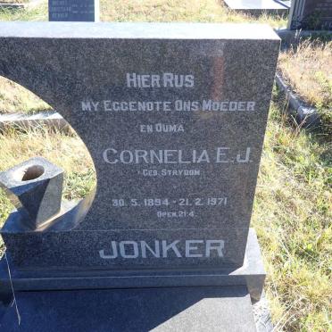 JONKER Cornelia E.J. nee STRYDOM 1894-1971