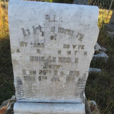 LEIMECKE Annie nee SMITH 1875-1937