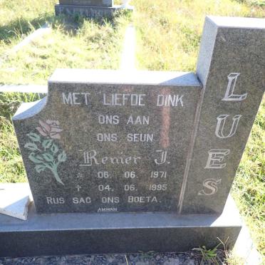 LUES Renier J. 1971-1995