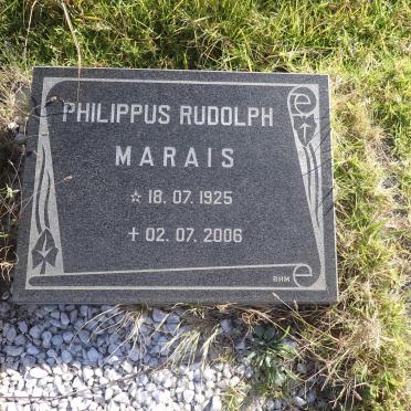 MARAIS Philippus Rudolph 1925-2006