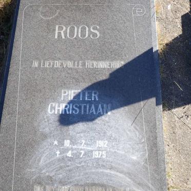 ROOS Pieter Christiaan 1912-1975
