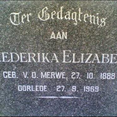 SCHALKWYK Cornelius Tobias, van 1881-1974  &amp; Frederika Elizabeth V.D. MERWE 1888-1969 _3