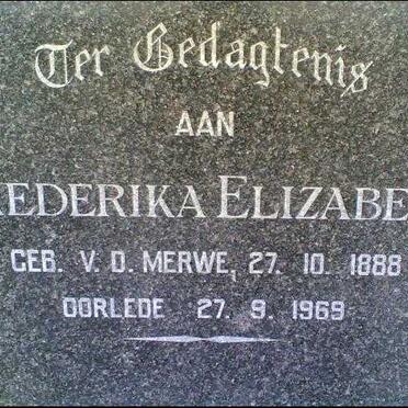 SCHALKWYK Cornelius Tobias, van 1881-1974  &amp; Frederika Elizabeth V.D. MERWE 1888-1969 _3