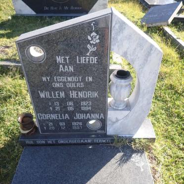 WYK Willem Hendrik, van 1923-1994 & Cornelia Johanna 1926-1997