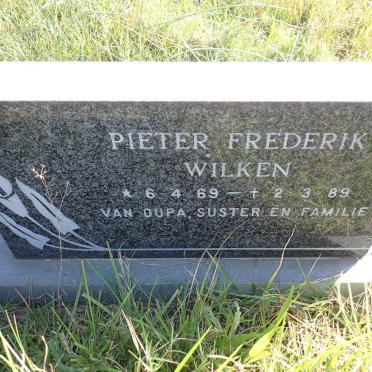 WILKEN Pieter Frederik 1969-1989