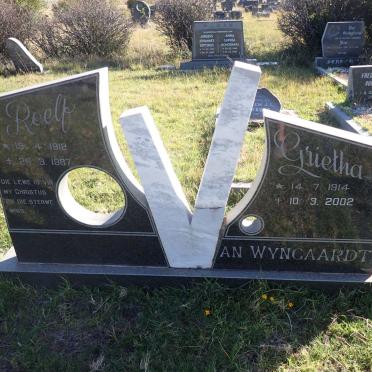 WYNGAARDT Roelf, van 1912-1987 & Grietha 1914-2002