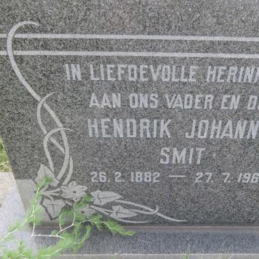 SMIT Hendrik Johannes 1882-1965