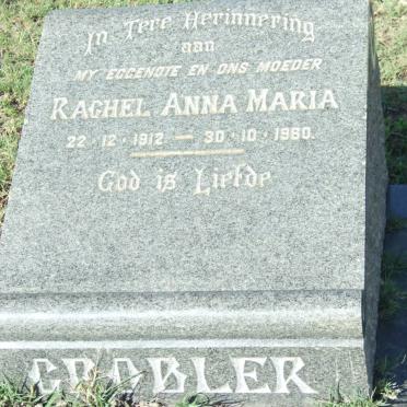 GROBLER Rachel Anna Maria 1912-1980