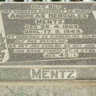 MENTZ Andreas Hercules 1869-1949