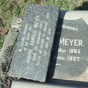 MEYER ? 1885-1937 :: MEYER Joseph Arnold 1923-1944