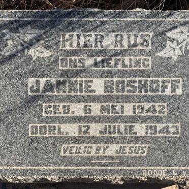 BOSHOFF Jannie 1942-1943