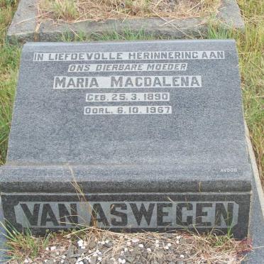 ASWEGEN Maria Magdalena, van 1890-1967