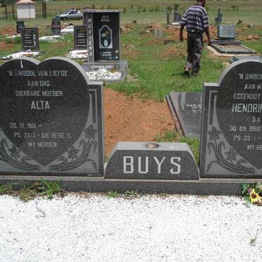 BUYS Hendrik Petrus 1959-1998 &amp; Alta 1961-