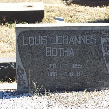 BOTHA Louis Johannes 1895-1972