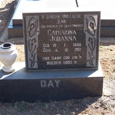 DAY Catharina Johanna 1888-1981