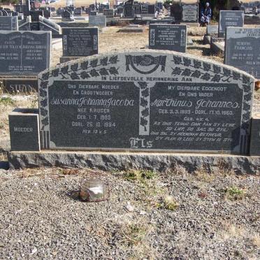 ELS Marthinus Johannes 1893-1960 &amp; Susanna Johanna Jacoba KRUGER 1903-1984