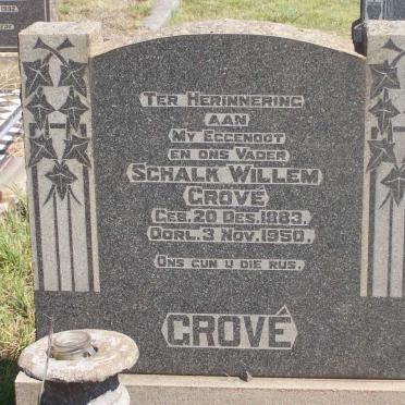 GROVE Schalk Willem 1883-1950