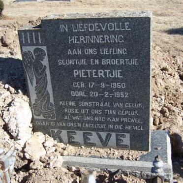KEEVE Pietertjie 1950-1952