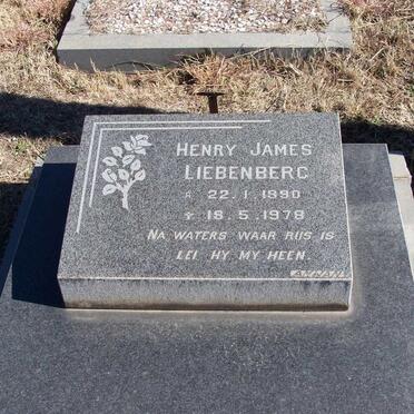 LIEBENBERG Henry James 1890-1978
