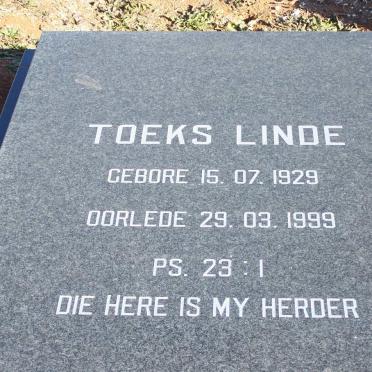 LINDE Toeks 1929-1999