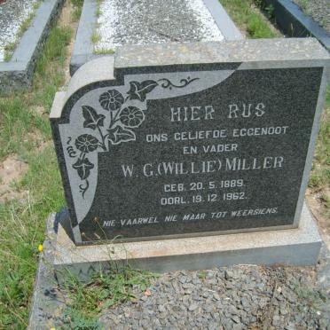 MILLER W.G. 1889-1962