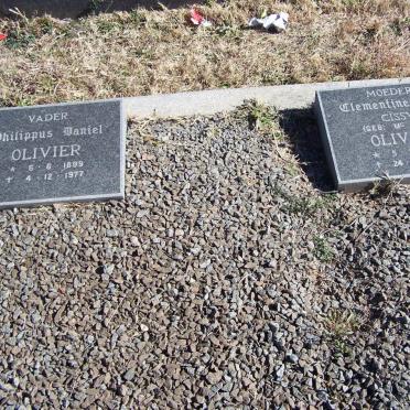 OLIVIER Philippus Daniel  1899-1977 &amp; Clementine May McGEER 1904-1982