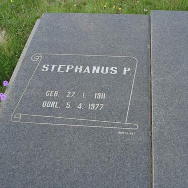 PRETORIUS Stephanus P. 1911-1977 &amp; Johanna C. VAN STADEN 1898-1976 