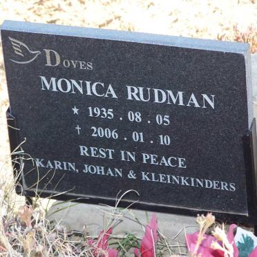 RUDMAN Monica 1935-2006