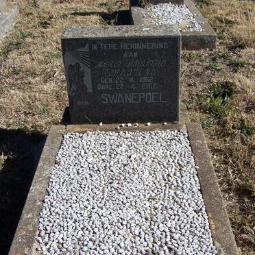 SWANEPOEL Maria Johanna Catharina 1962-1962