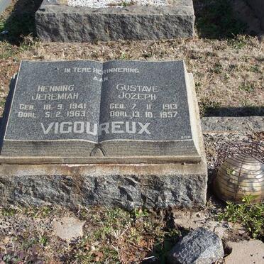 VIGOUREUX Henning Jeremiah 1941-1963 :: VIGOUREUX Gustave Jozeph 1913-1957
