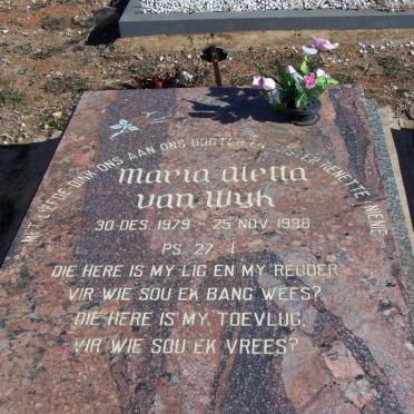 WYK Maria Aletta, van 1979-1998