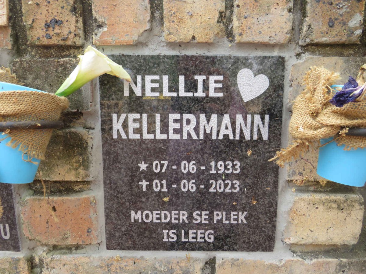 KELLERMANN Nellie 1933-2023