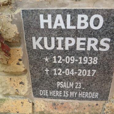 KUIPERS Halbo 1938-2017
